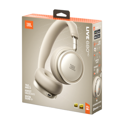 JBL Live 680NC Wireless on-ear Noise Cancelling Headphones