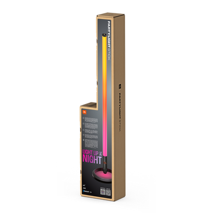 JBL PartyLight Stick A Bluetooth party light stick that wirelessly syncs with JBL PartyBox speakers