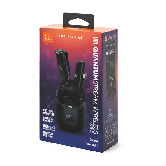 JBL Quantum Stream Wireless USB-C streaming microphone