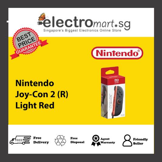 Nintendo Joy-Con 2 (R) Light Red