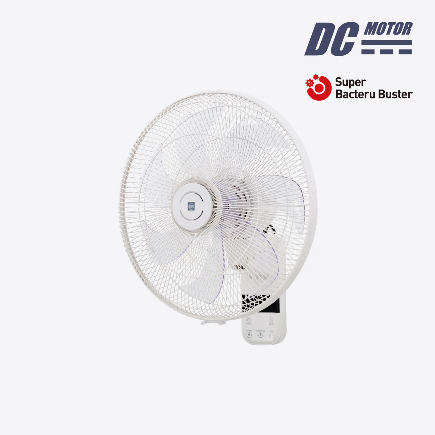 KDK JV40SK/SW DC Wall Fan with Remote Control