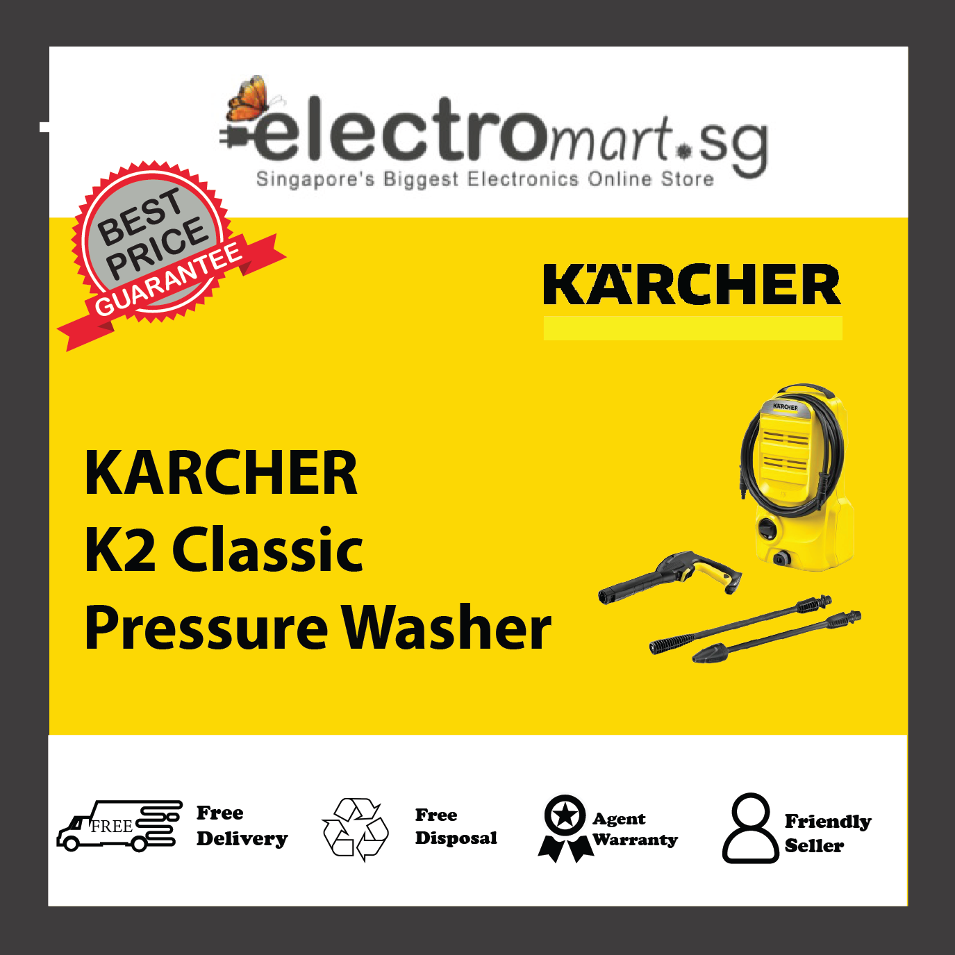 KARCHER K2 Classic Pressure Washer