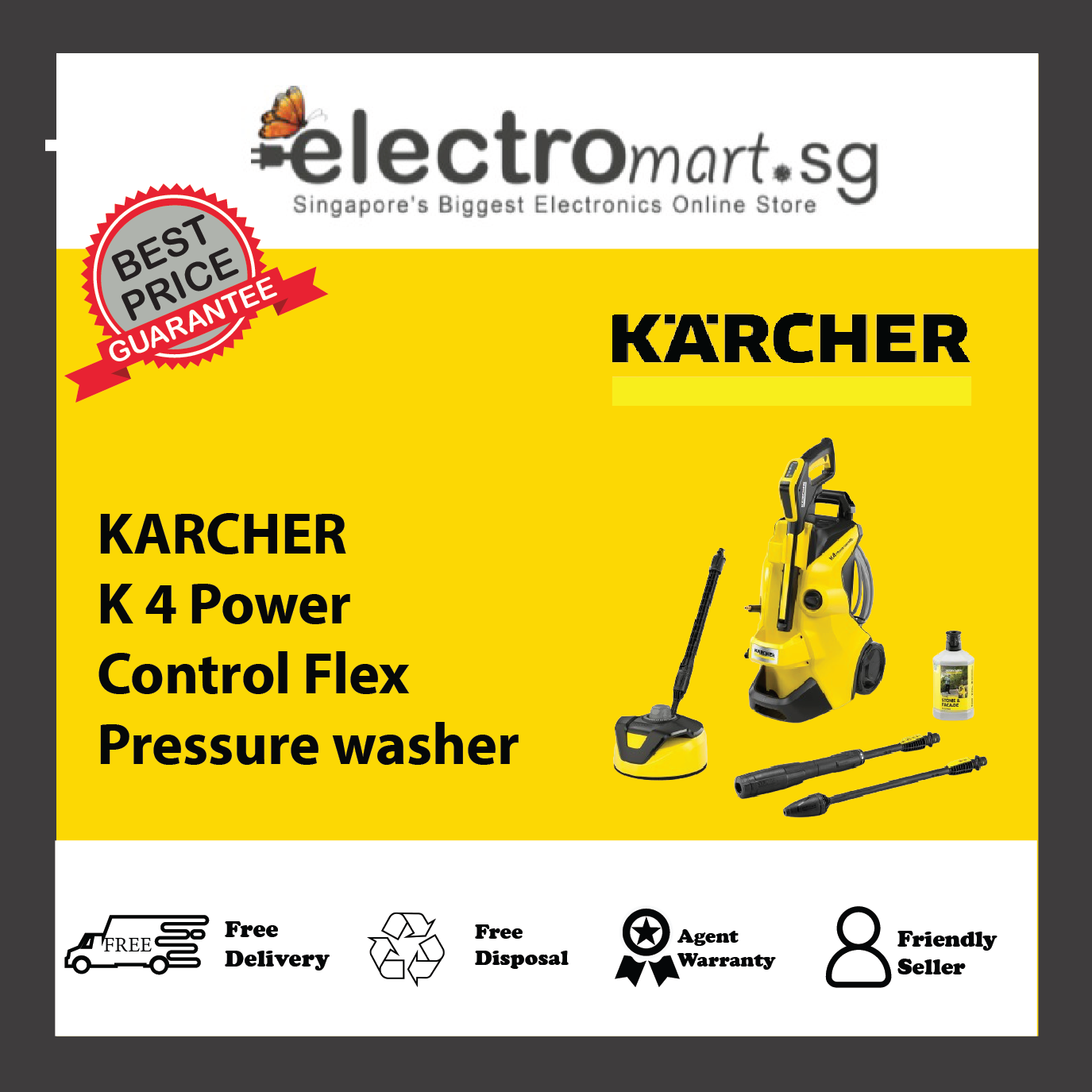 KARCHER K 4 Power Control Flex Pressure washer