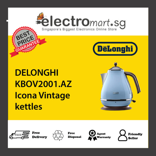 DELONGHI KBOV2001.AZ Icona Vintage kettles