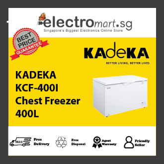 KADEKA KCF-400I I-SERIES CHEST FREEZER- 400L
