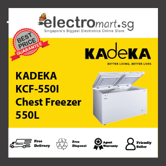 KADEKA KCF-550I I-SERIES CHEST FREEZER-  550L