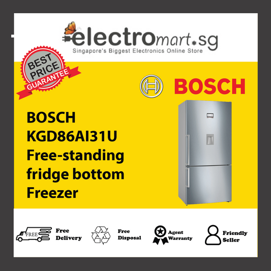 BOSCH KGD86AI31U Free-standing fridge bottom Freezer
