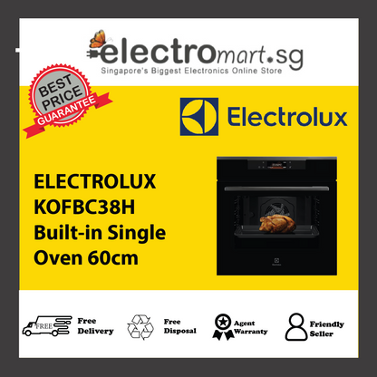 ELECTROLUX KOFBC38H Built-in Single Oven 60cm