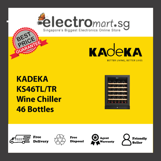 KADEKA KS46TL/TR Wine Chiller 46 Bottles