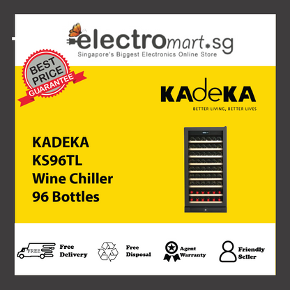 KADEKA KS96TL Wine Chiller 96 Bottles