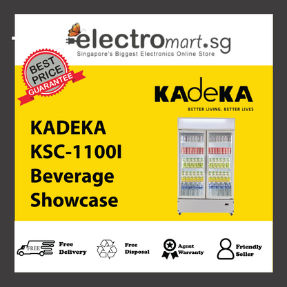 KADEKA KSC-1100I Upright Chiller Showcase 2 Doors