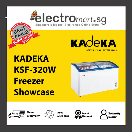 KADEKA KSF-320W Upright Freezer Showcase
