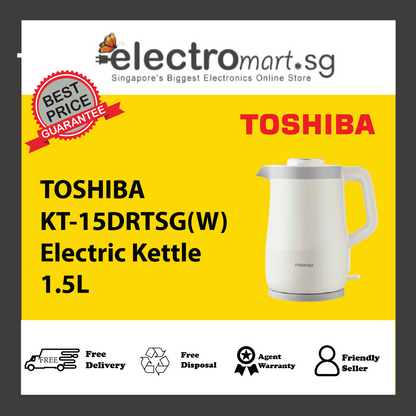 TOSHIBA KT-15DRTSG(W) Electric Kettle 1.5L