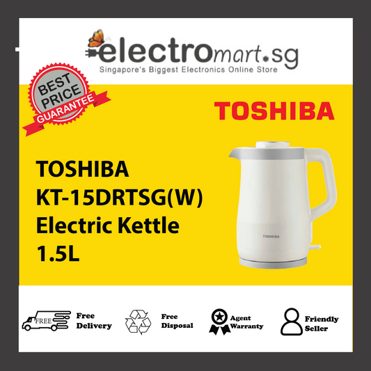 TOSHIBA KT-15DRTSG(W) Electric Kettle 1.5L