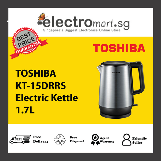 TOSHIBA KT-15DRRS Electric Kettle 1.7L