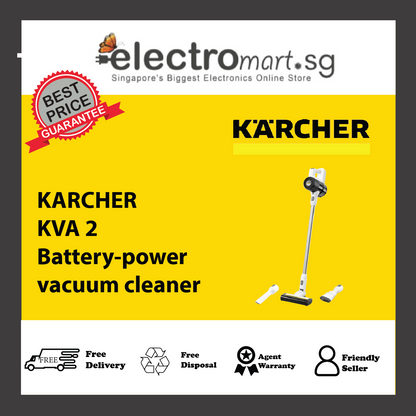 KARCHER KVA 2 Battery-power vacuum cleaner
