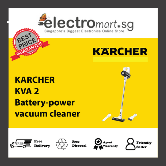 KARCHER KVA 2 Battery-power vacuum cleaner