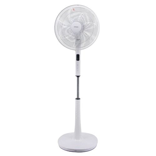 HITACHI LF-D6RGWP DC Stand Fan With Remote 16”