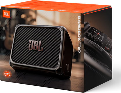 JBL BandBox Trio Portable AI- powered practice amp and speaker