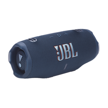 JBL Charge 6 Portable waterproof and drop-proof speaker with bold JBL Pro sound and a removable handle strap.