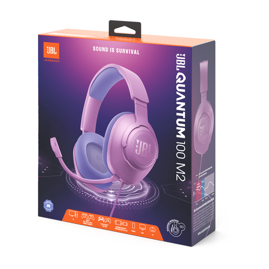 JBL Quantum 100M2 Wired over-ear gaming headset