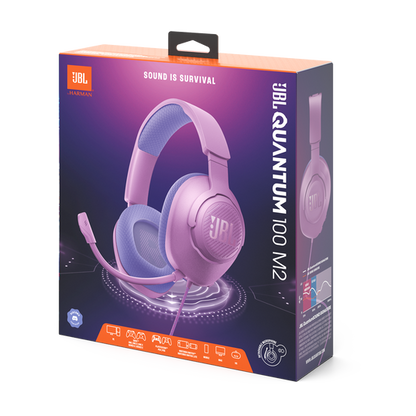 JBL Quantum 100M2 Wired over-ear gaming headset
