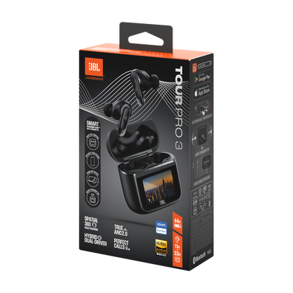 JBL Tour Pro 3 True Adaptive Noise Cancelling earbuds