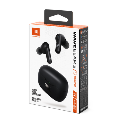 JBL Wave Beam 2 Wireless Noise Cancelling Earbuds