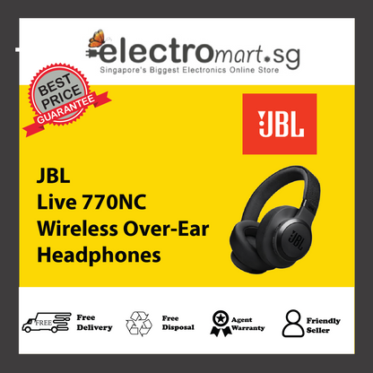 JBL Live 770NC Wireless Over-Ear Headphones