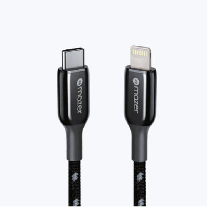 Mazer Infinite.Link Pro 3 USB C to Lightning Cable (Braided)