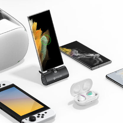 Mazer Super Mini 5000mAh PD 20W Power Bank (Built-in USB-C Connector)