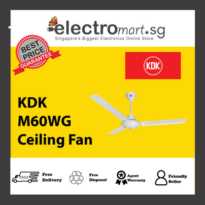 KDK M60WG Ceiling Fan 150cm