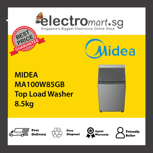 MIDEA MA100W85GB Top Load Washer 8.5kg