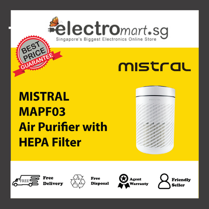 MISTRAL MAPF03 Air Purifier with HEPA Filter