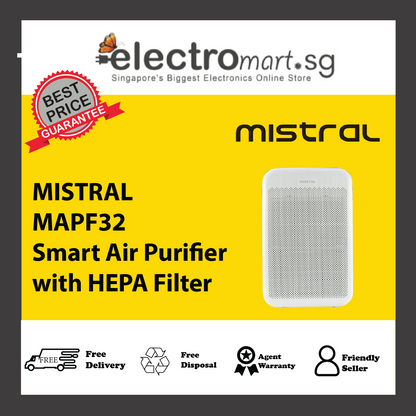 MISTRAL MAPF32 Smart Air Purifier with HEPA Filter