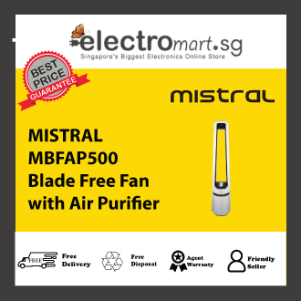 MISTRAL MBFAP500 Blade Free Fan with Air Purifier