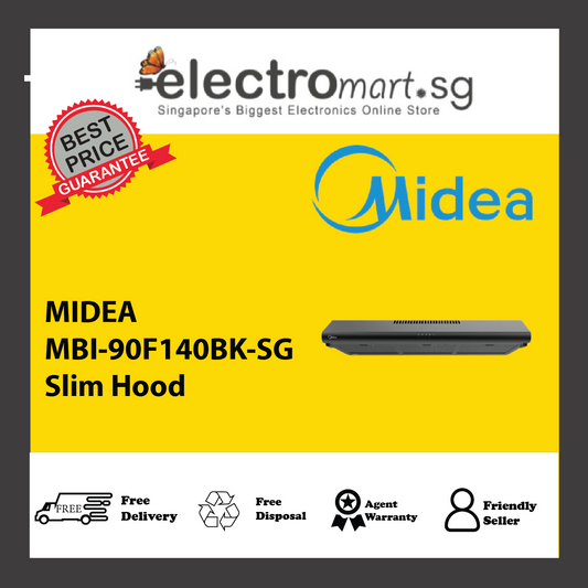 MIDEA MBI-90F140BK-SG Slim Hood