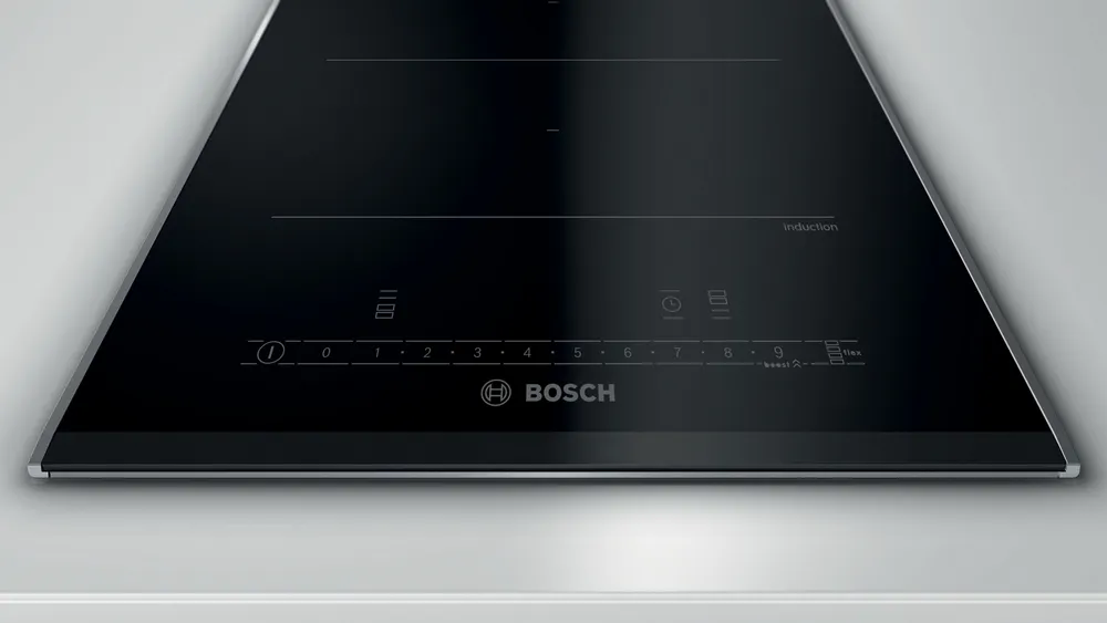 BOSCH PXX375FB1E Series 6 Flex induction cooktop 30cm surface mount with frame