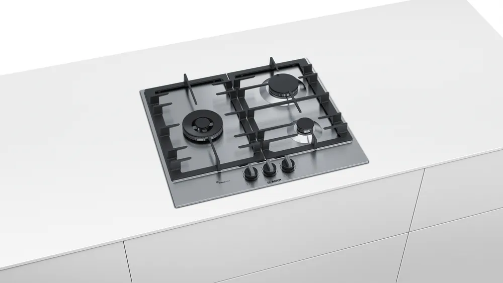 BOSCH PCC6A5B90 Series 6 Gas hob 60 cm Stainless steel