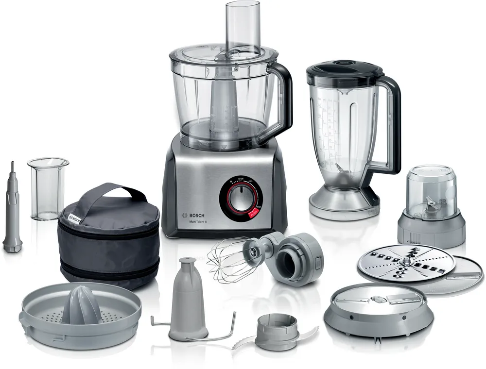 BOSCH MC 812M853G Food processor MultiTalent 8 1250 W Black