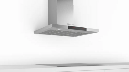 BOSCH DWB98JQ50B Series 6 Wall-mounted Hood 90 cm Stainless steel