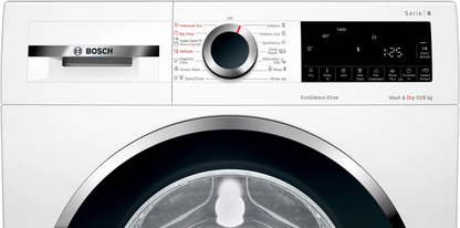 BOSCH WNA254U0SG Series 6 Washer Dryer 10/6kg
