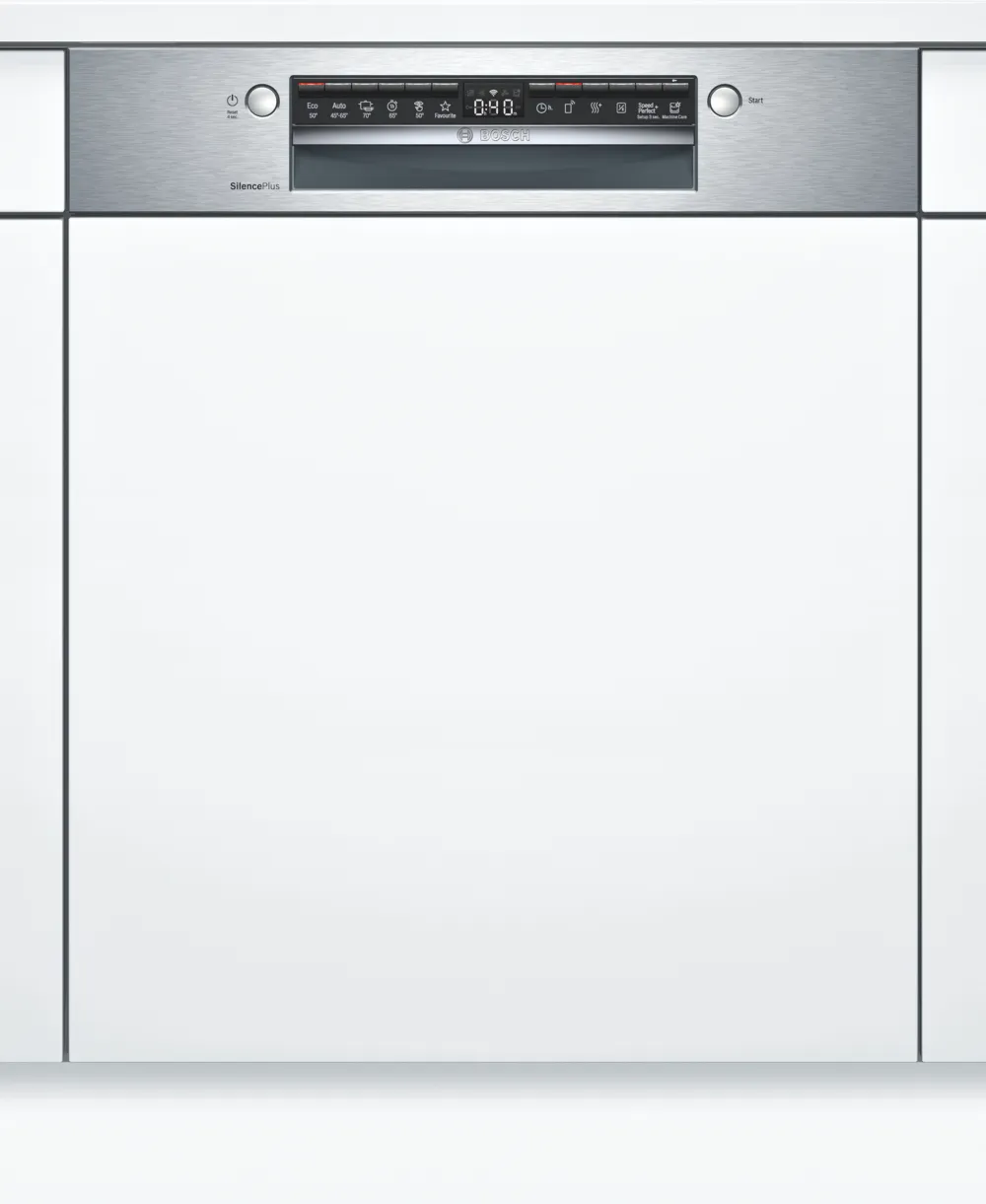 BOSCH SMI4HCS48E Series 4 Semi-integrated Built-in Dishwasher 60cm Stainless steel