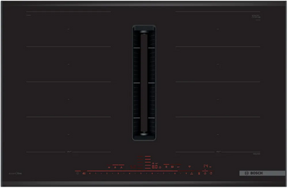 BOSCH PXX895D66E Series 8 Induction hob with integrated ventilation system 80cm