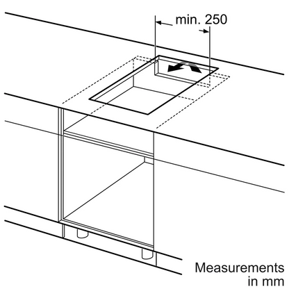 BOSCH PXX375FB1E Series 6 Flex induction cooktop 30cm surface mount with frame