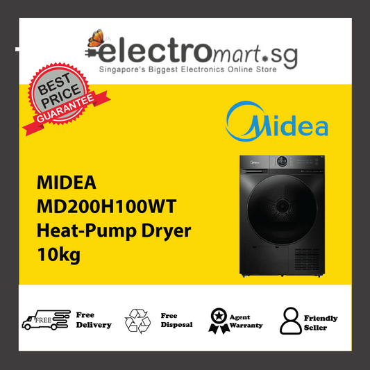 MIDEA MD200H100WT Heat-Pump Dryer 10kg