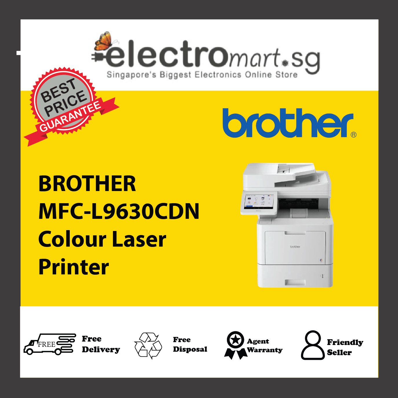 BROTHER MFC-L9630CDN Colour Laser Printer