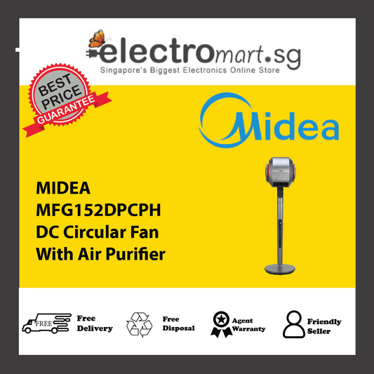 MIDEA MFG152DPCPH DC Circular Fan With Air Purifier