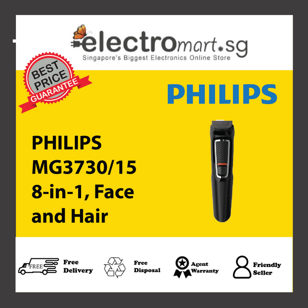 PHILIPS MG3730/15 8-in-1, Face  and Hair