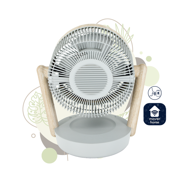 MISTRAL MHV1012DRW-G DC High Velocity Desk Fan With WIFI & Remote 10”